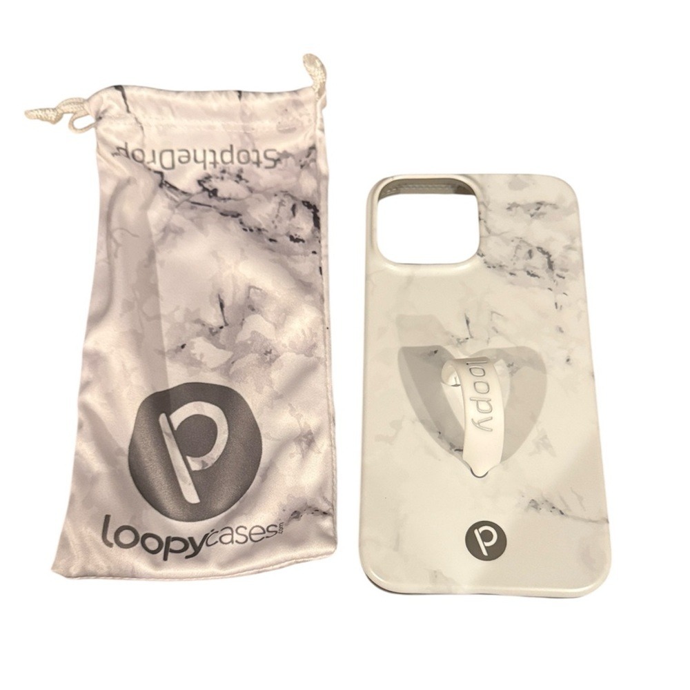 Loopy Case Marble Phone Case iPhone 12 Or 13 Pro Max (6.7"‎ Display Screen)